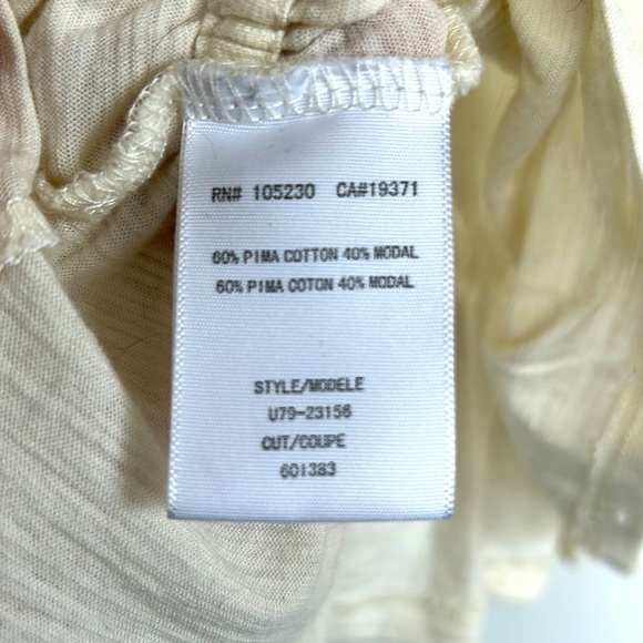 JOIE cream Tshirt - Picture 3 of 3